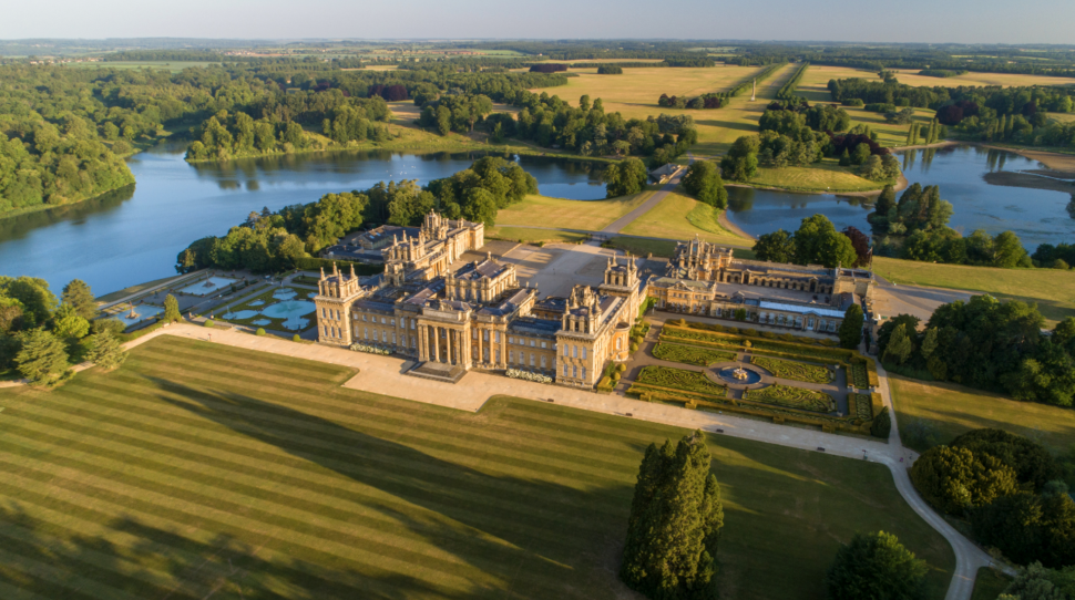 Bridgerton Filming Destinations pictured: Blenheim Palace